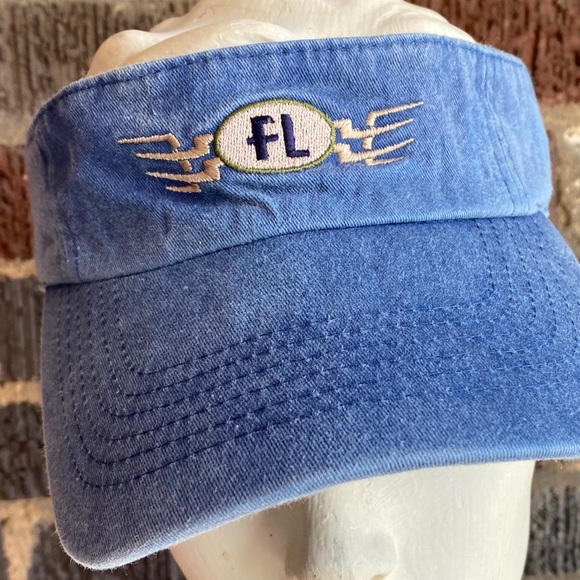 Vintage Denim Visor - Picture 2 of 4